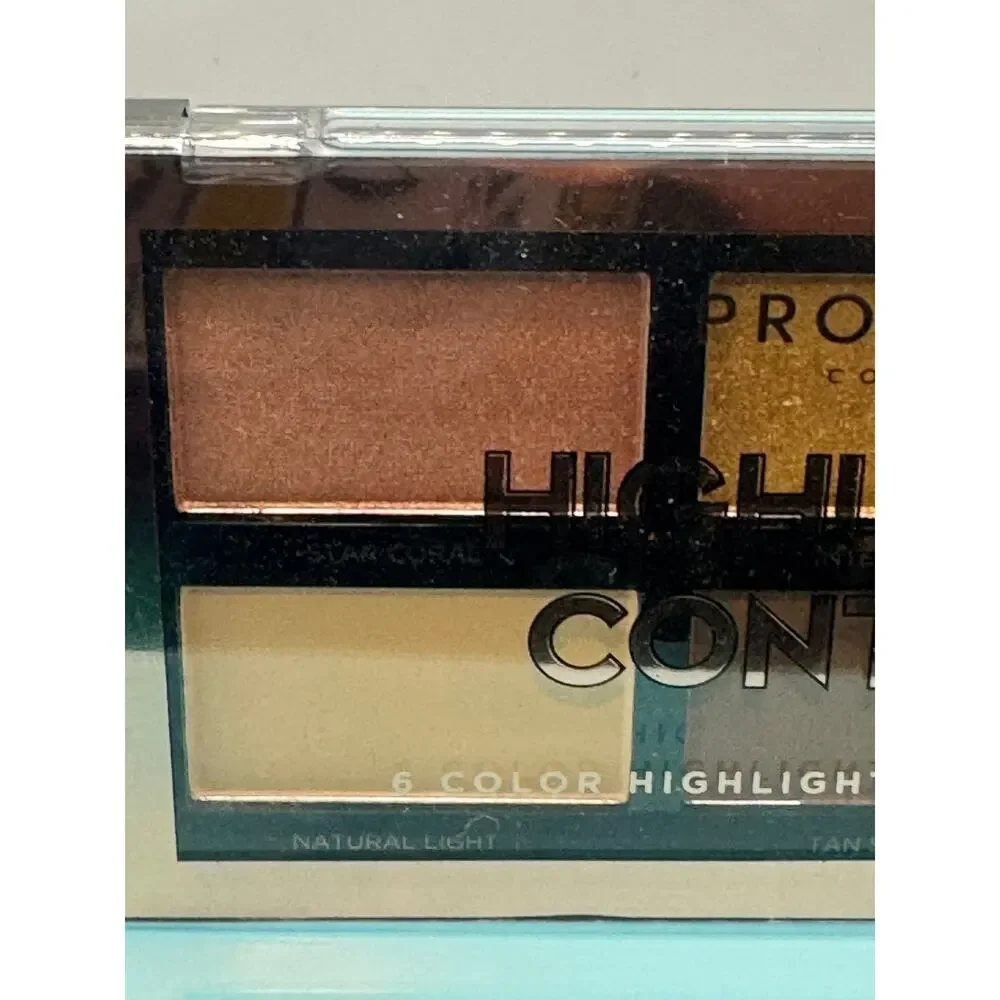 Profusion Cosmetics Highlight & Contour II 6-Color Face Palette Shades Sealed